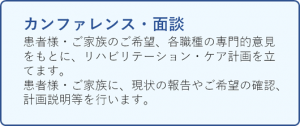 カンファレンス・面談